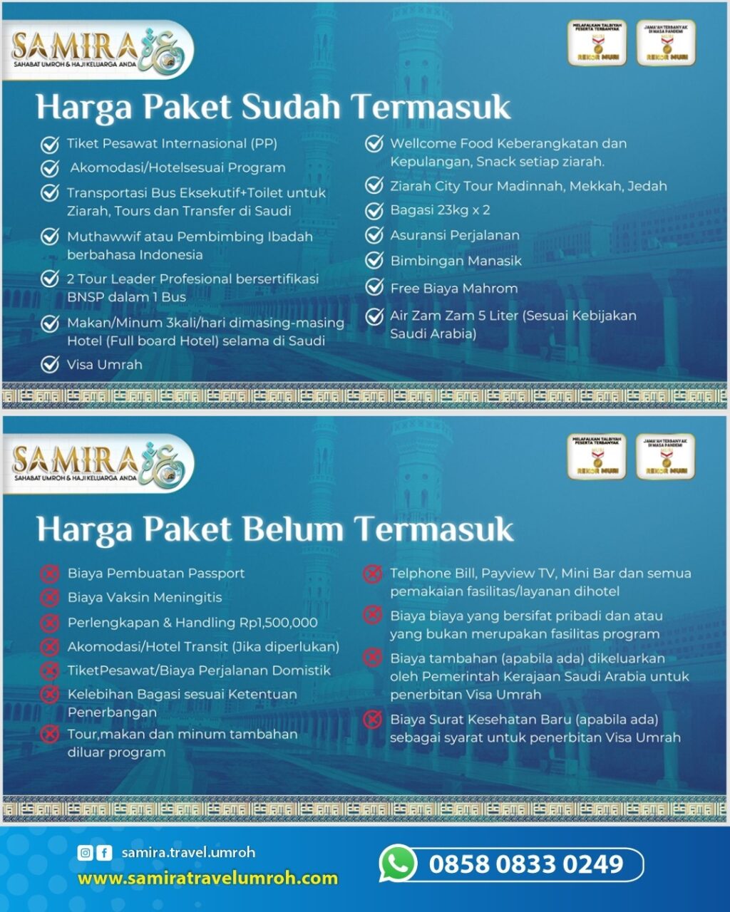 Instagram post from samira.travel.umroh. This post is in position 6.