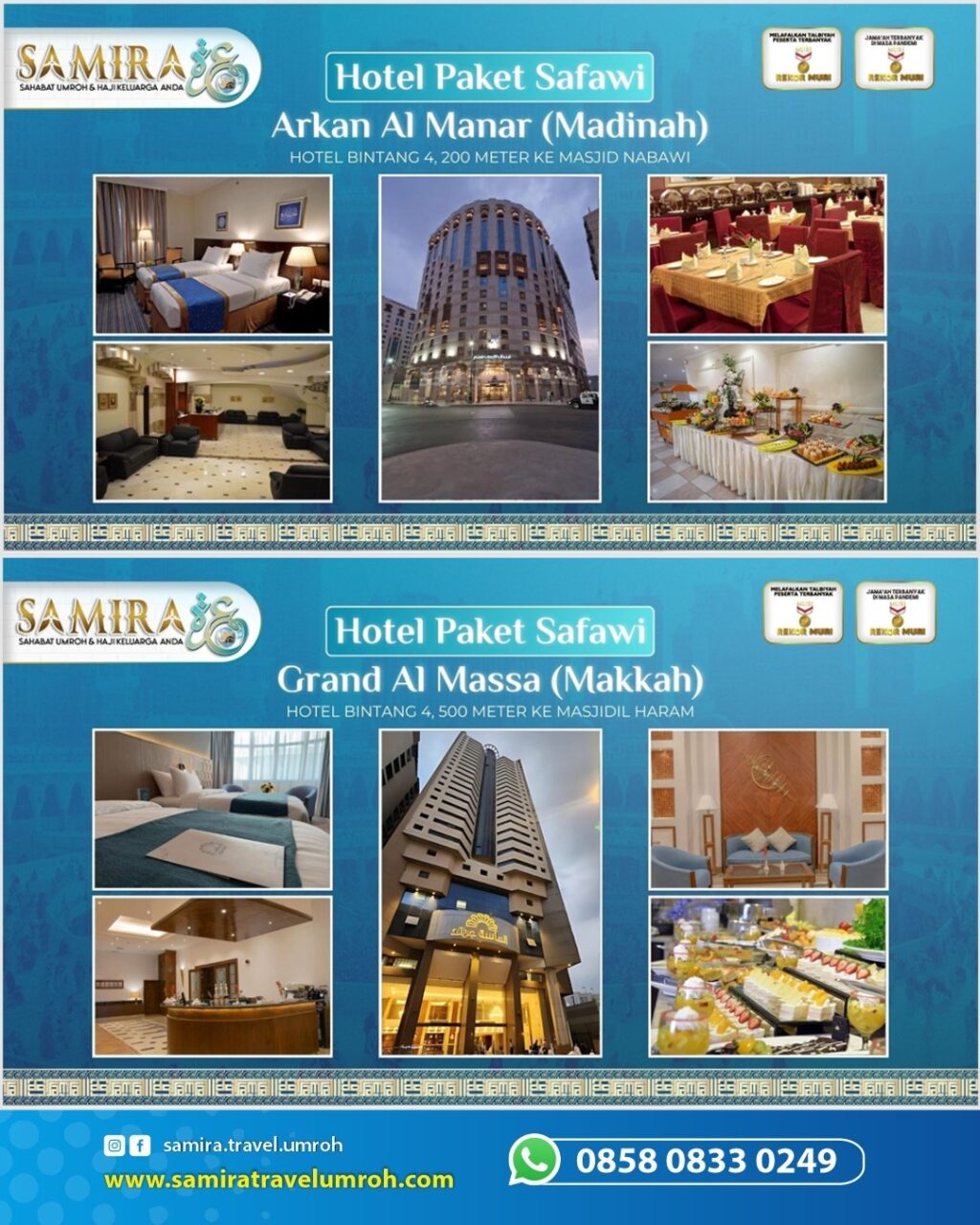 Instagram post from samira.travel.umroh. This post is in position 3.